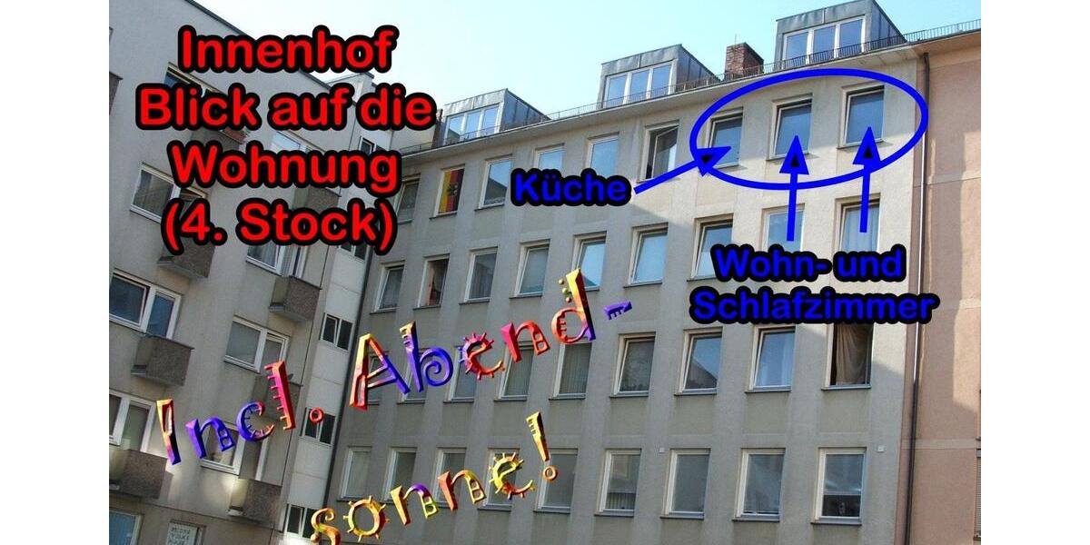 Etagenwohnung Nürnberg Eberhardshof - 1 Zimmer, 33 m&sup2;, 145.000&euro; | Angebot:26463043