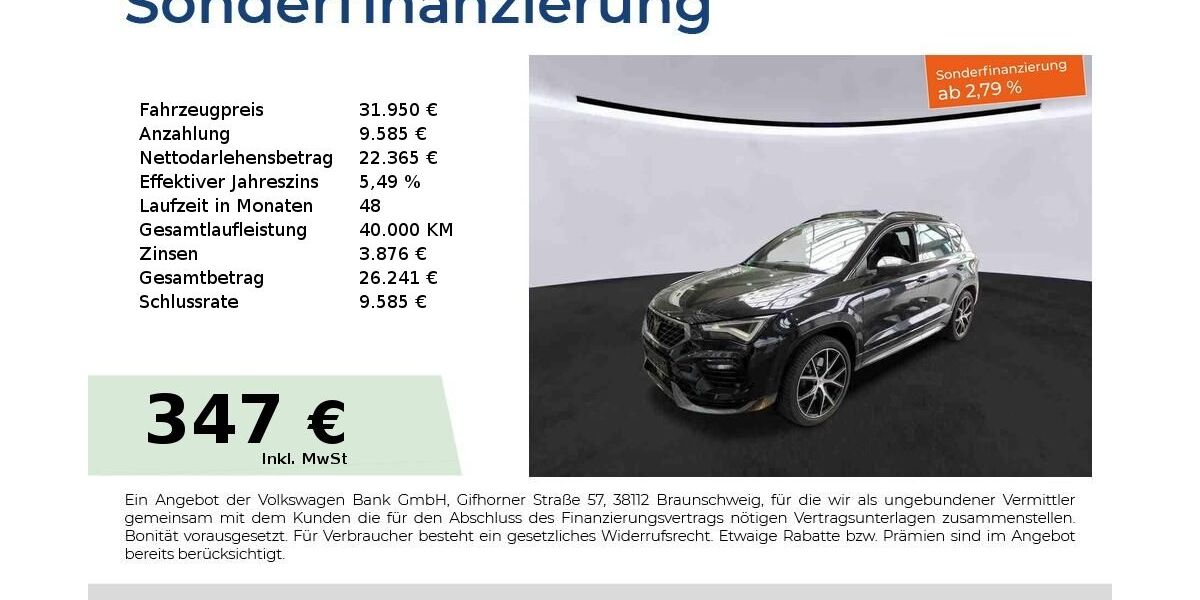 Cupra Ateca 26.750 km 31.440 &euro; Nürnberg 90441