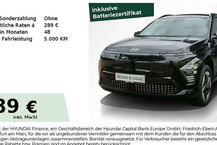 Hyundai KONA 5.000 km 34.995 &euro; Fürth 90763