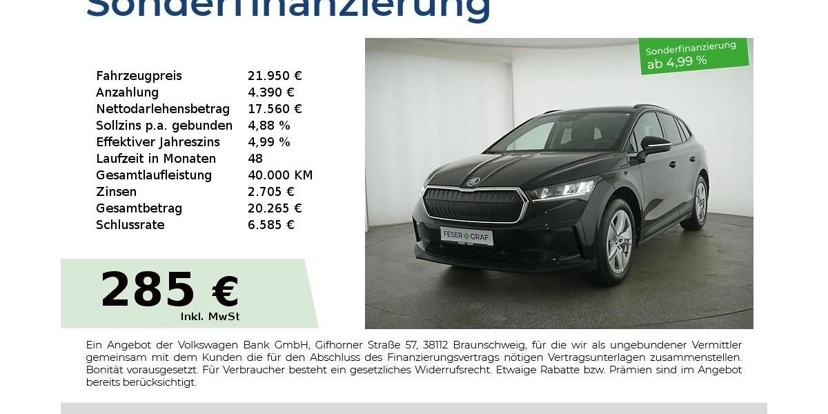 Skoda Enyaq 11.750 km 21.950 &euro; Nürnberg 90441