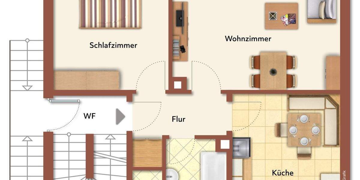 Einfamilienhaus Eckental Forth - 5 Zimmer, 102 m&sup2;, 370.000&euro; | Angebot:25671234