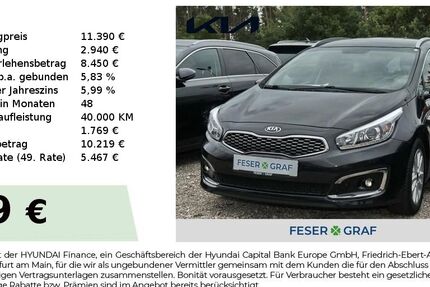 Kia ceed Sportswagon 139.300 km 10.850 € Roth 91154
