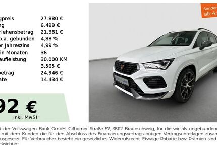 Cupra Ateca 55.968 km 27.880 &euro; Fürth 90763