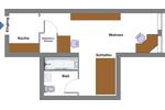 Etagenwohnung Erlangen Am Anger - 1 Zimmer, 28 m&sup2;, 560&euro; | Angebot:27621596