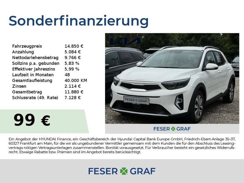 Kia Stonic 45.000 km 14.850 € Roth 91154