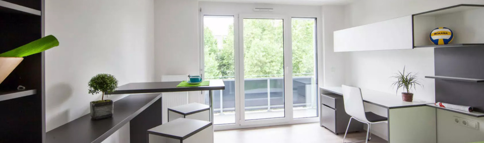 Möbliertes 1-Zimmer-Apartment mit Internet – 2 Min. zum Hbf Nürnb 1 zimmer