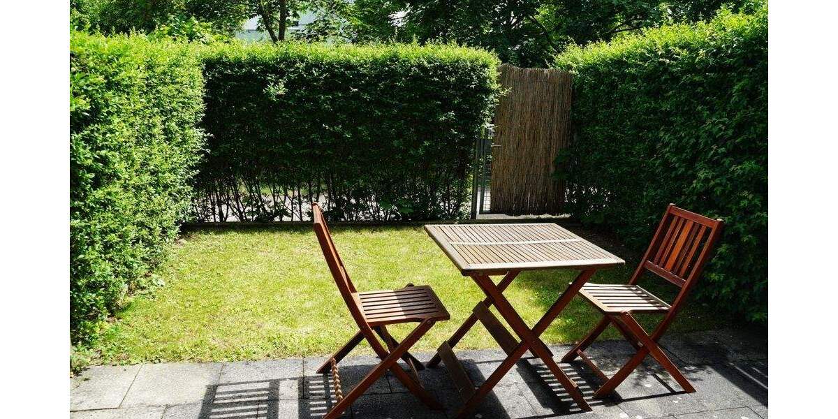 Ruhige 1-Zi-Wohnung mit kleinem Garten! 1 zimmer