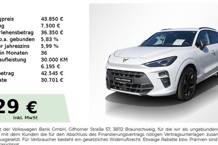 Cupra Terramar 6.150 km 43.850 &euro; Lauf an der Pegnitz 91207