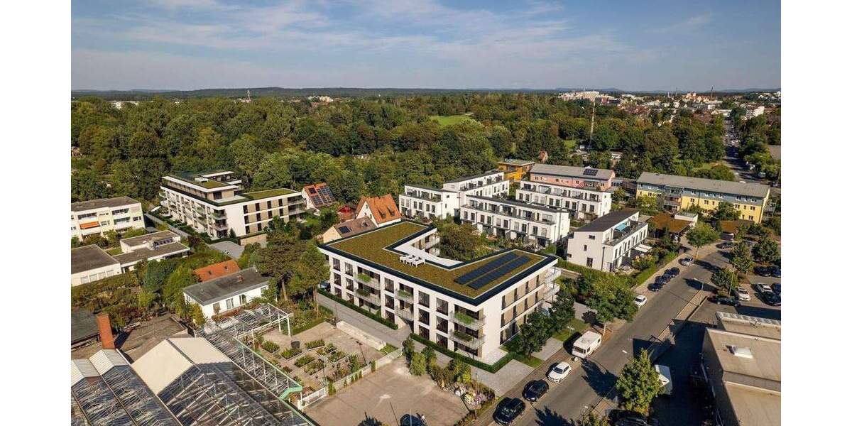Intelligentes Wohnkonzept, großzügiger Süd-Balkon, direkt am Marienbergpark, KfW 40 EE 4 zimmer