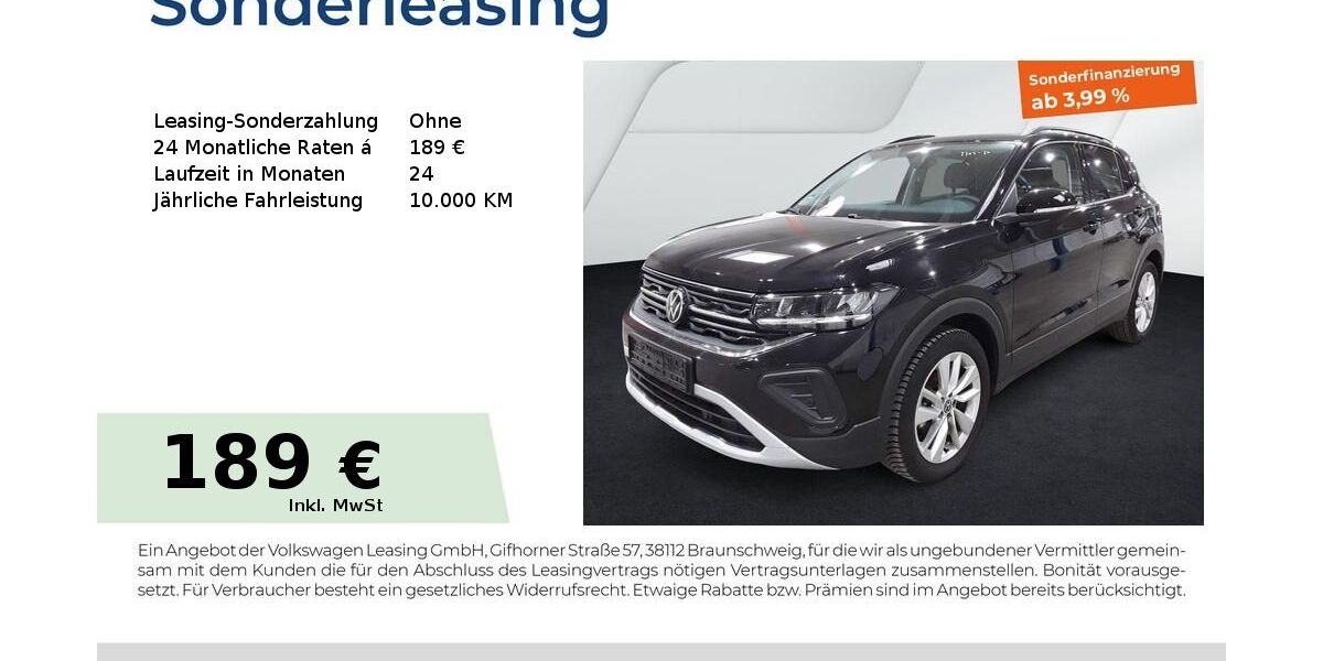 VW T-Cross 22.650 km 19.540 &euro; Forchheim 91301
