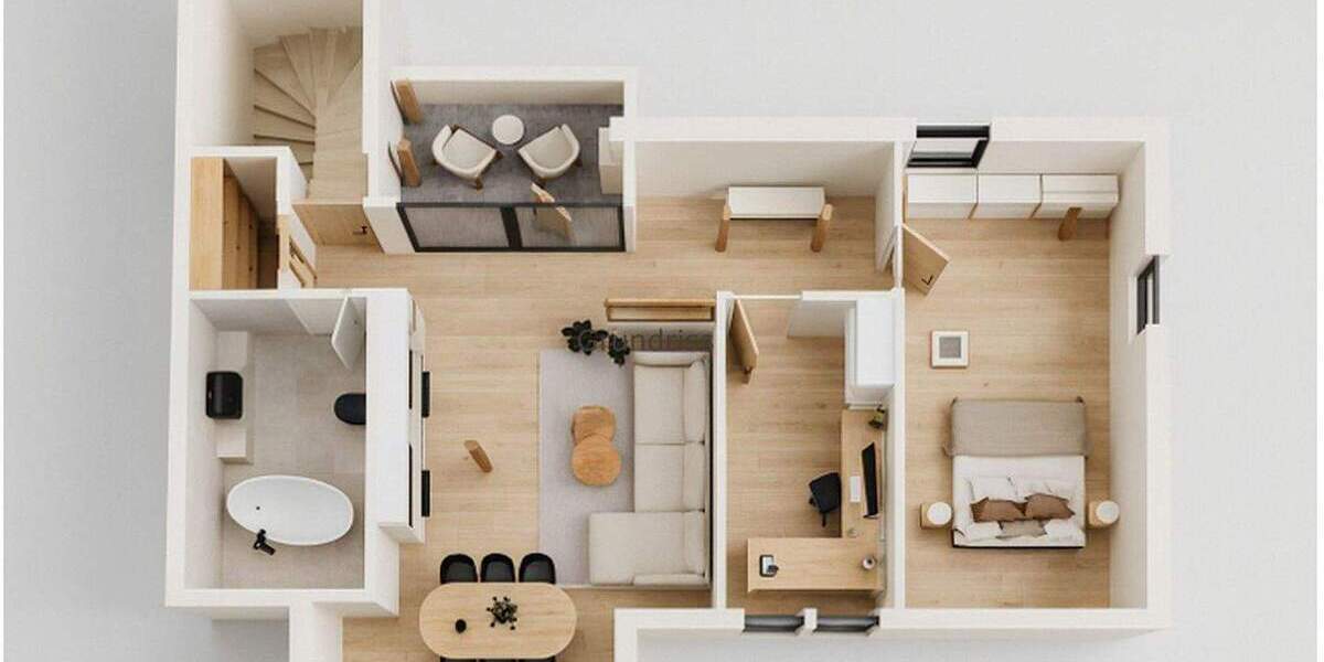 Etagenwohnung Fürth Innenstadt - 3 Zimmer, 80 m&sup2;, 99.000&euro; | Angebot:25391722