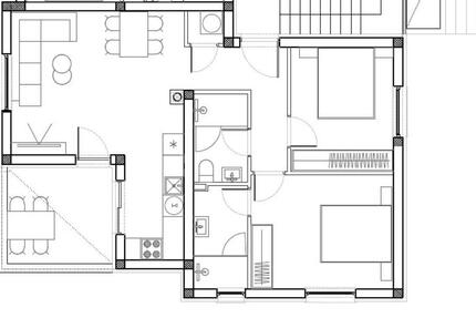 Eigentumswohnungen 400m zum Meer 1 zimmer