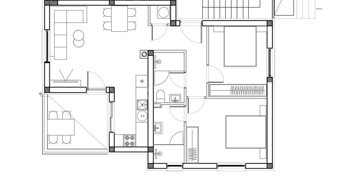 Eigentumswohnungen 400m zum Meer 1 zimmer