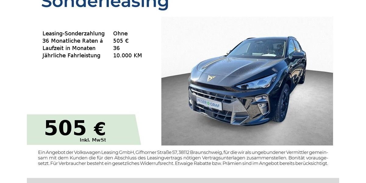 Cupra Terramar 9.990 km 50.180 &euro; Schwabach 91126