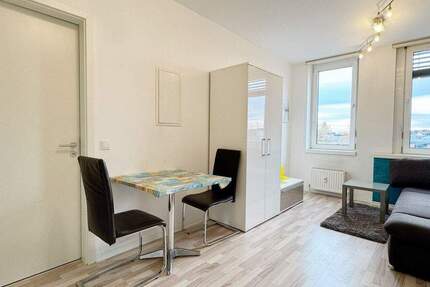 1 Zi Apartment - Modern möbliertes Apartment mit Schlafsofa an der Stadtgrenze 1 zimmer