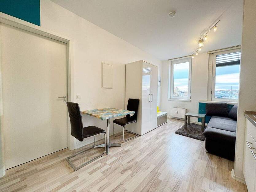 1 Zi Apartment - Modern möbliertes Apartment mit Schlafsofa an der Stadtgrenze 1 zimmer