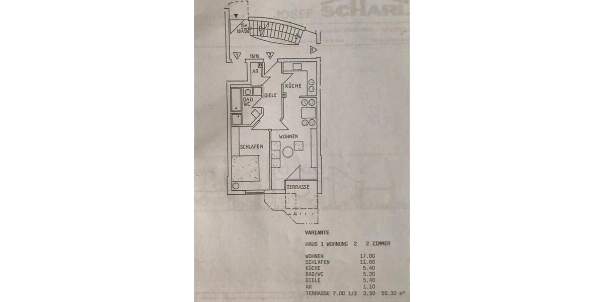Erdgeschoßwohnung Nürnberg Gebersdorf - 2 Zimmer, 50 m&sup2;, 249.000&euro; | Angebot:26997913
