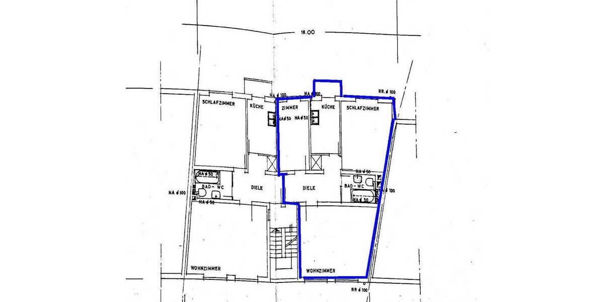 Etagenwohnung Nürnberg Maxfeld - 3 Zimmer, 79 m&sup2;, 835&euro; | Angebot:26904285