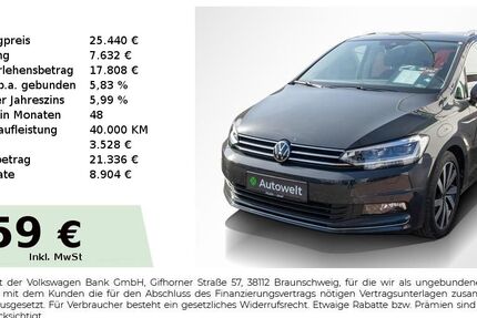 VW Touran 100.550 km 24.440 &euro; Nürnberg 90431