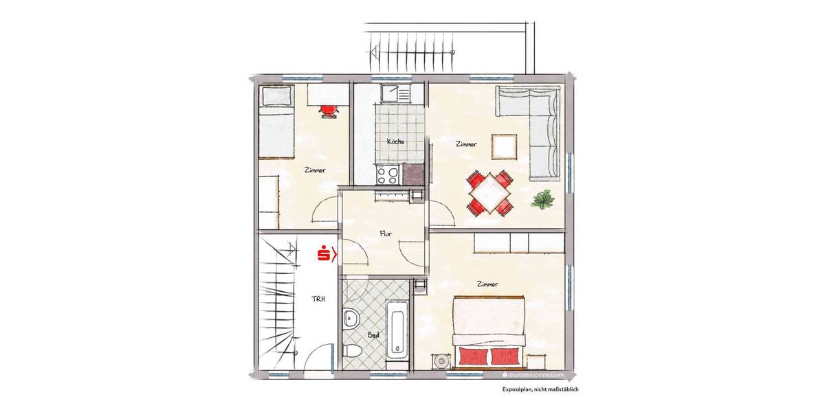 Doppelhaushälfte Herzogenaurach - 6 Zimmer, 104 m&sup2;, 445.000&euro; | Angebot:26583808