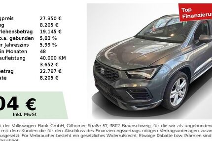 Seat Ateca 30.450 km 27.350 &euro; Nürnberg 90441