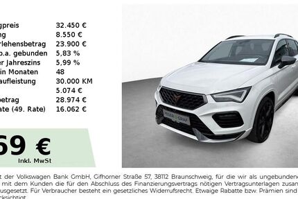 Cupra Ateca 51.600 km 32.450 € Roth 91154
