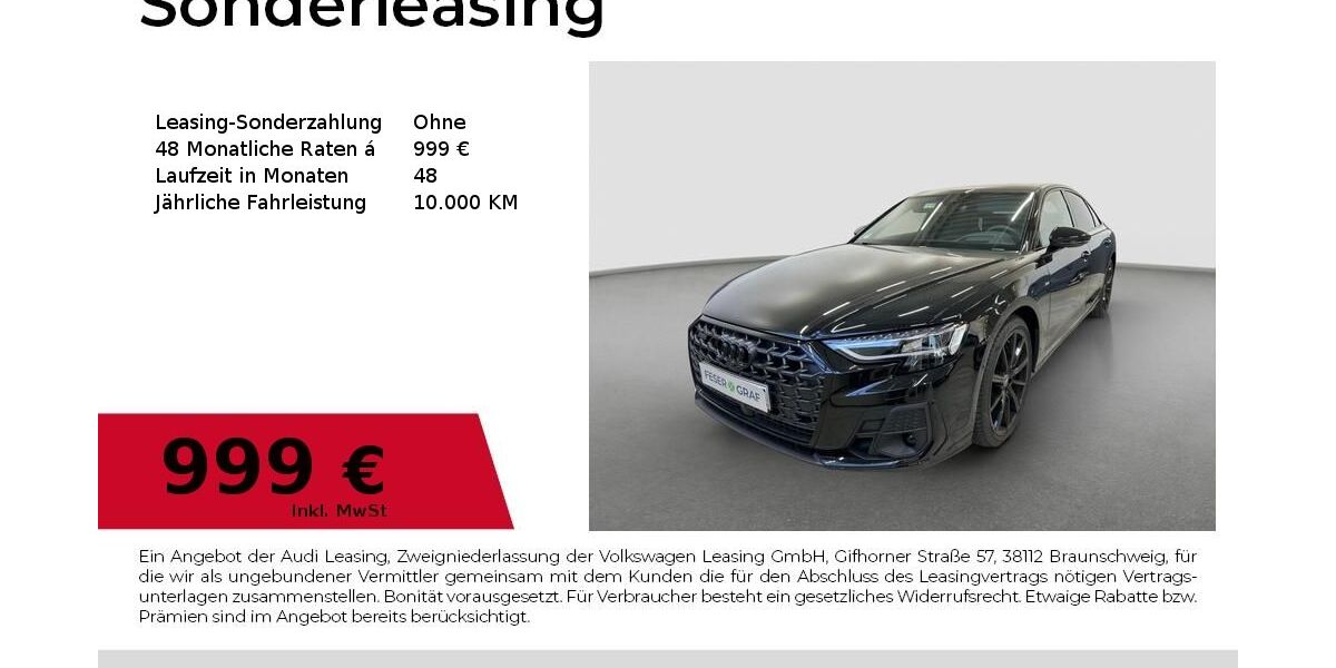 Audi A8 12.556 km 89.980 &euro; Fürth 90763
