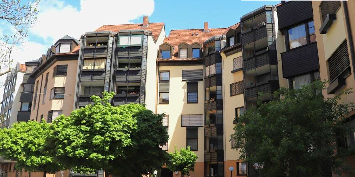 Etagenwohnung Nürnberg Hasenbuck - 2 Zimmer, 59 m&sup2;, 230.000&euro; | Angebot:25478572
