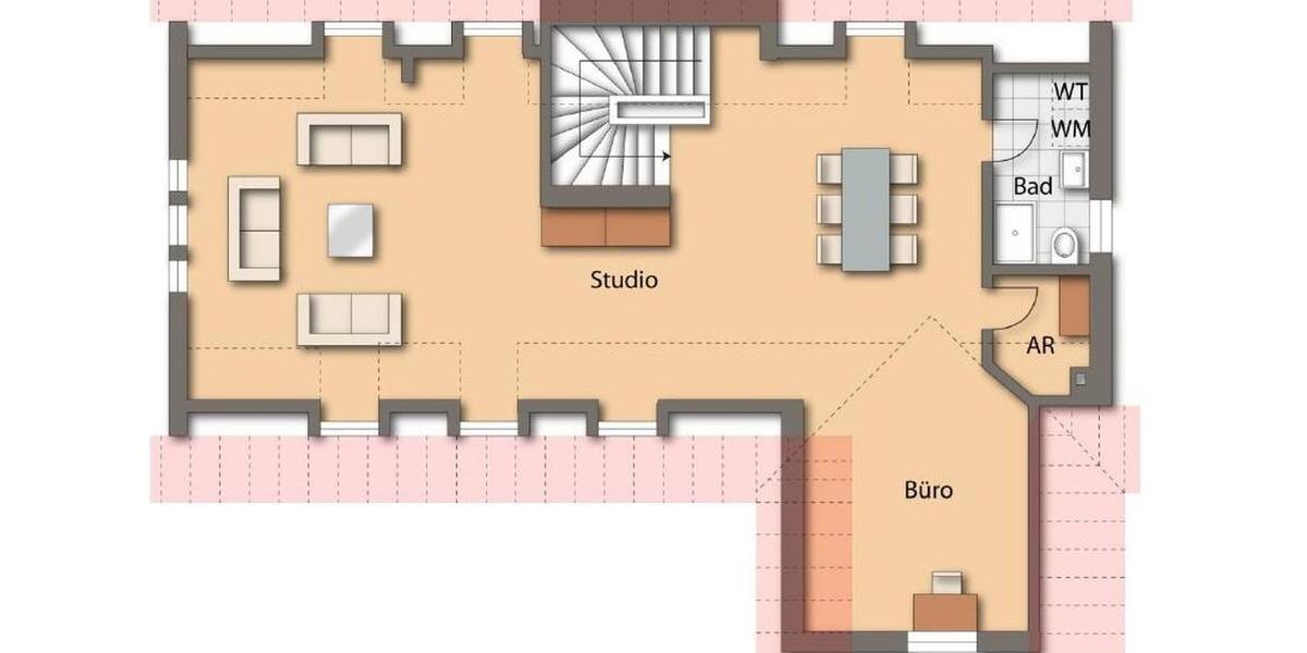 Maisonettenwohnung Pyrbaum - 5 Zimmer, 165 m&sup2;, 1.450&euro; | Angebot:26225856