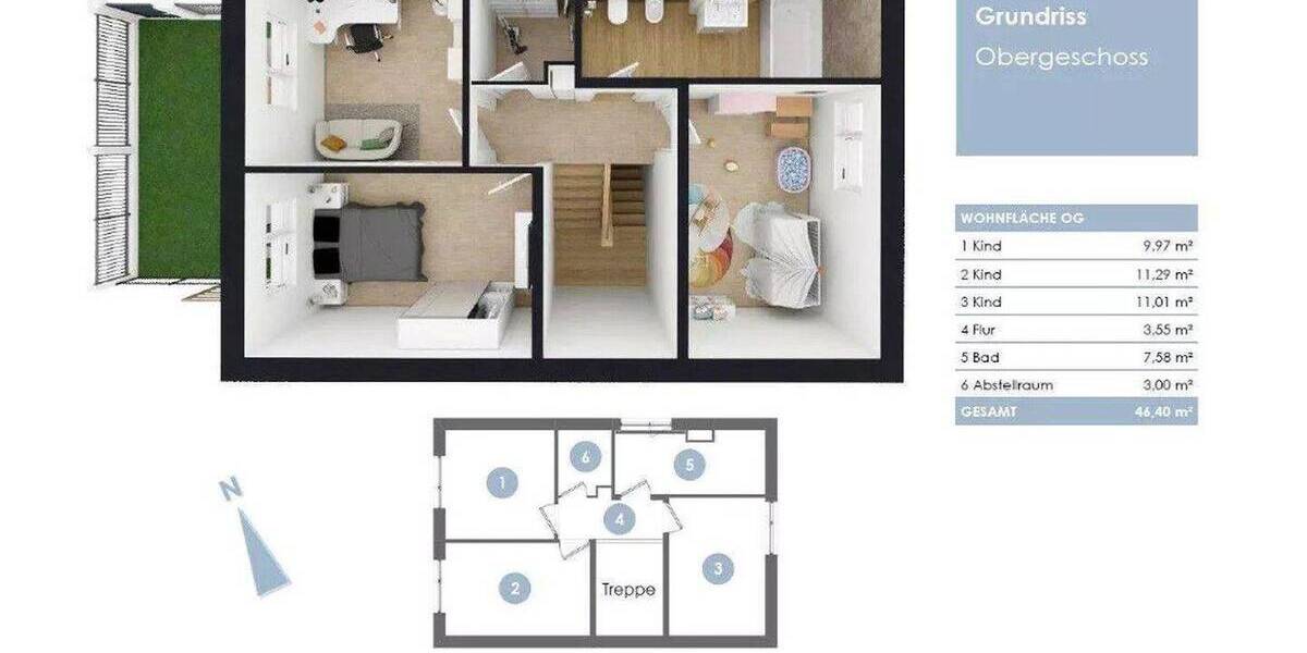 Reihenmittelhaus Erlangen Alterlangen - 5 Zimmer, 148 m&sup2;, 749.000&euro; | Angebot:26184413