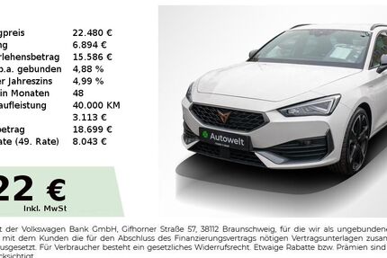 Cupra Leon 49.400 km 22.330 &euro; Nürnberg 90431