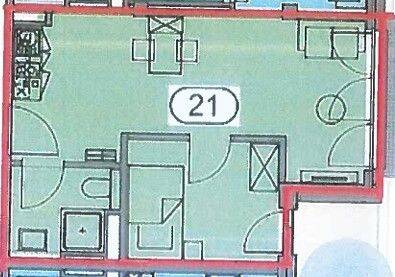 Etagenwohnung Fürth Südstadt - 2 Zimmer, 35 m&sup2;, 550&euro; | Angebot:26787132