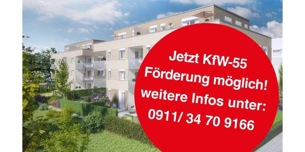 Terrassenwohnung Nürnberg Spitalhof - 3 Zimmer, 77 m&sup2;, 505.585&euro; | Angebot:26867629
