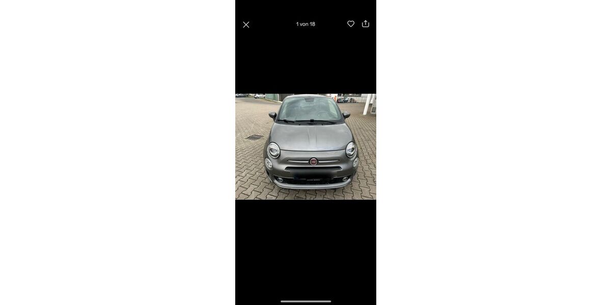 Fiat 500 63.550 km 9.400 &euro; Stein 90547