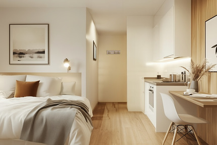 Besser geht es nicht Apartment in zentraler Lage 1 zimmer