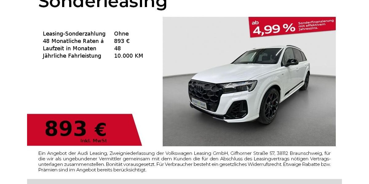 Audi Q7 12.000 km 82.980 &euro; Fürth 90763