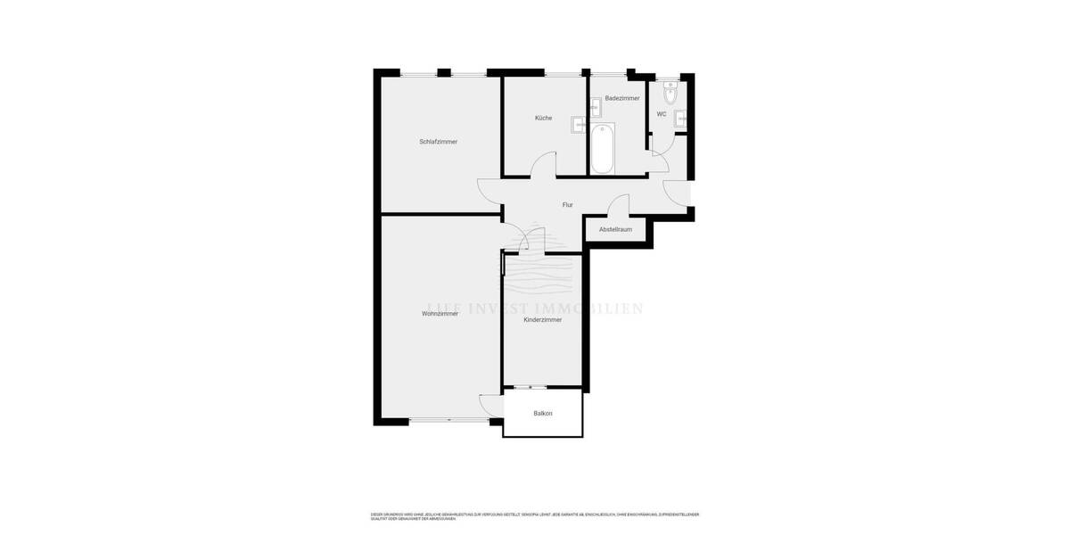Etagenwohnung Nürnberg Zerzabelshof - 3 Zimmer, 79 m&sup2;, 250.000&euro; | Angebot:25666702