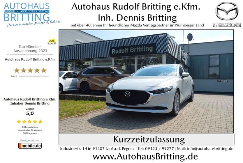 Mazda 3 5.000 km 30.890 € Lauf 91207
