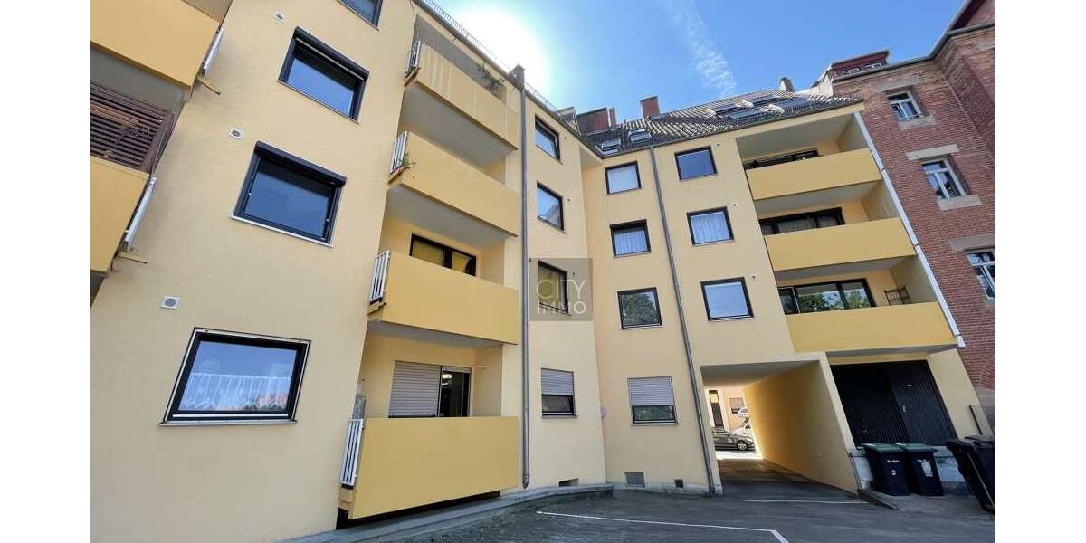 Etagenwohnung Nürnberg Gärten hinter der Veste - 2 Zimmer, 50 m&sup2;, 800&euro; | Angebot:26449873