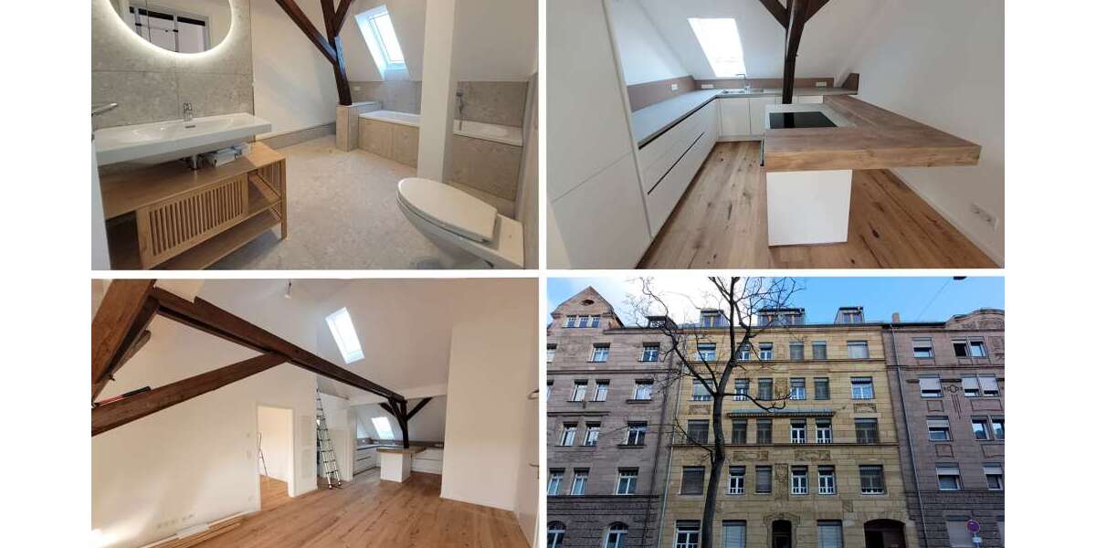 Wohnung zum Mieten in Nürnberg 1.192 € 58.06 m² 2 zimmer