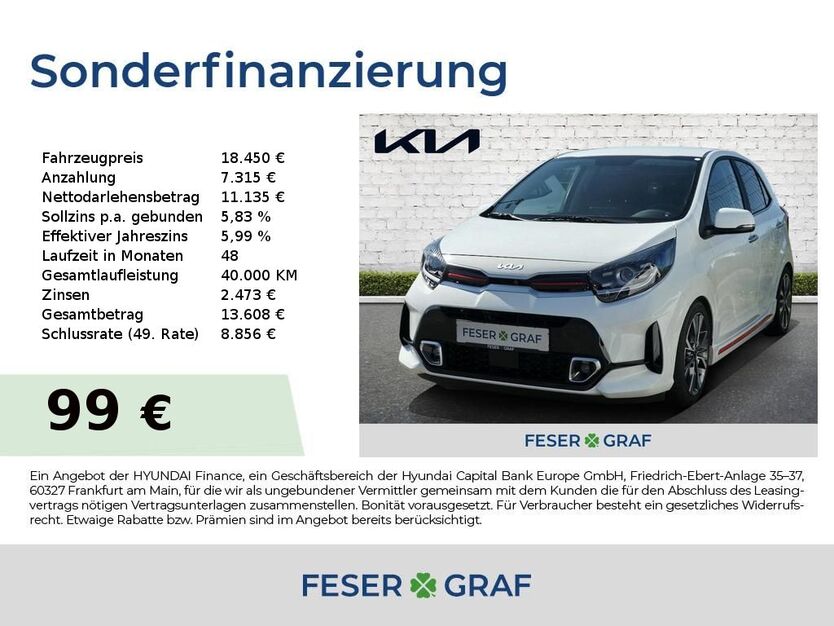 Kia Picanto 10.481 km 17.850 € Roth 91154