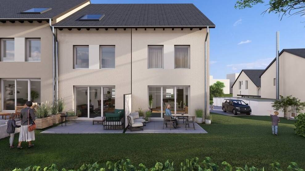 KfW-55: Reihenmittelhaus mit 122 m² in Fürth-Poppenreuth| Traumhaftes Wohneigentum