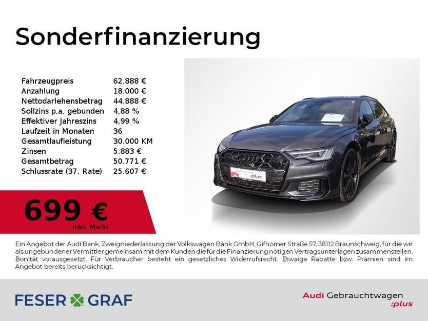 Audi A6 23.700 km 62.888 € Lauf an der Pegnitz 91207