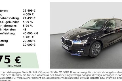 Skoda Fabia 7.500 km 24.770 &euro; Fürth 90763