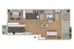 Etagenwohnung Nürnberg Erlenstegen - 3 Zimmer, 92 m&sup2;, 980&euro; | Angebot:26676166
