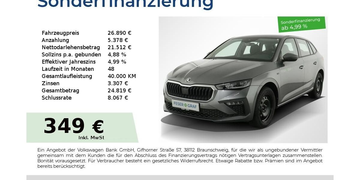 Skoda Scala 9.900 km 26.330 &euro; Nürnberg 90441
