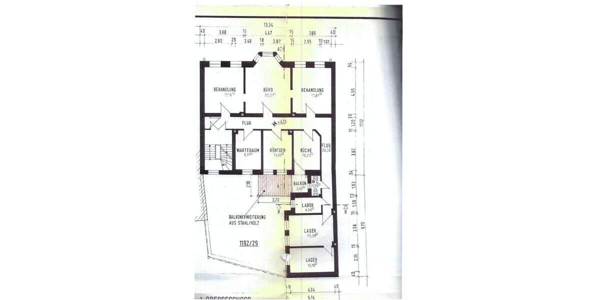 Eine frische Leinwand wartet auf Sie - Büro oder Praxisräume mit Gestaltungsspielraum 7 zimmer