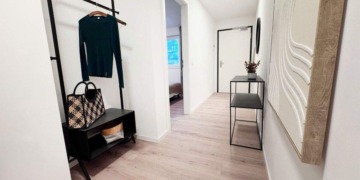 Etagenwohnung Nürnberg Schweinau - 2 Zimmer, 48 m&sup2;, 1.036&euro; | Angebot:25839684
