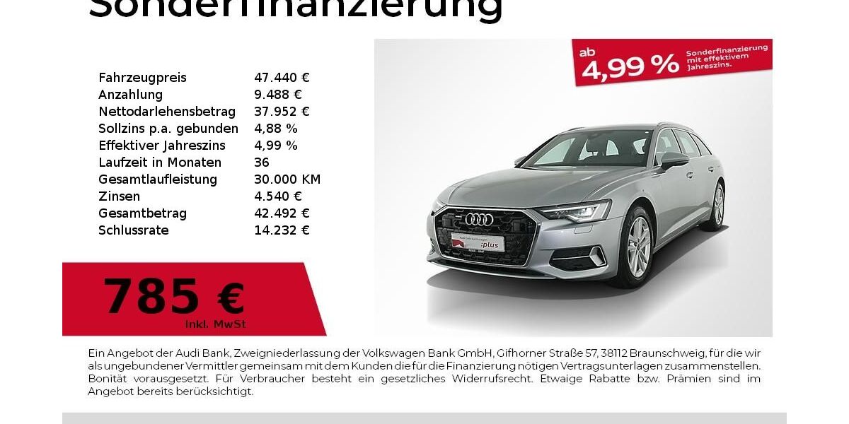 Audi A6 16.802 km 47.440 &euro; Nürnberg 90441