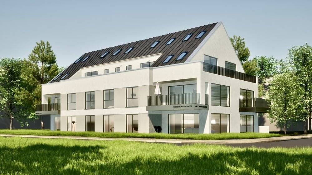 NEUBAU von 9 Eigentumswohnungen mit TerrasseBalkon, Aufzug und Tiefgarage - Nähe Marienbergpark 2 zimmer